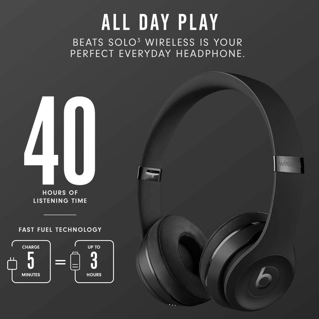 Casque supra-auriculaire sans fil Beats Solo3