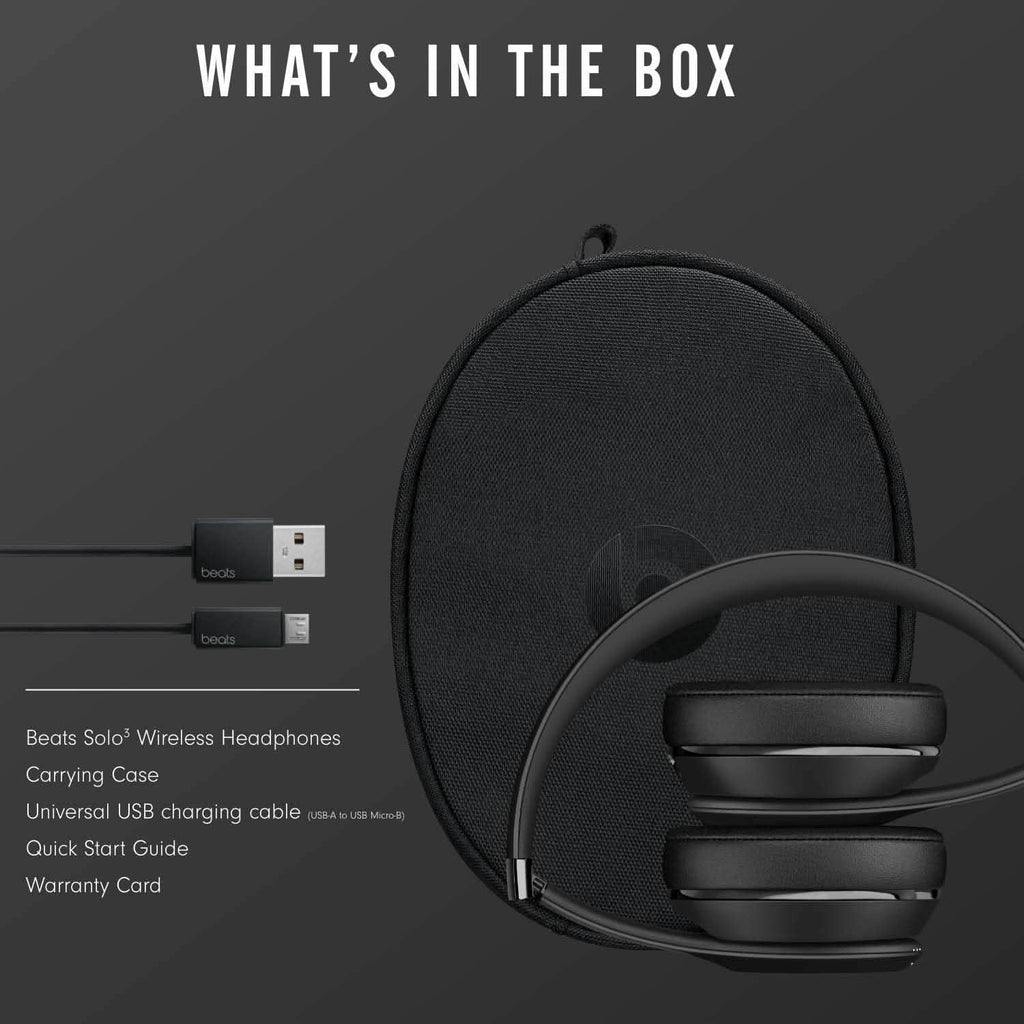 Casque supra-auriculaire sans fil Beats Solo3