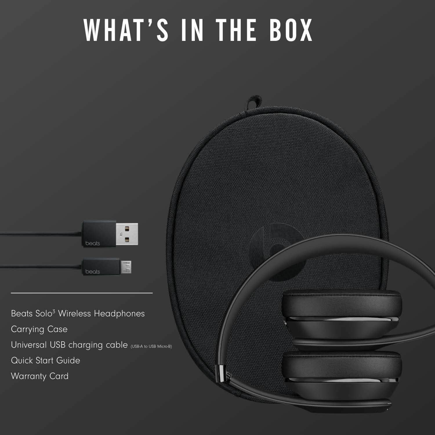 Casque supra-auriculaire sans fil Beats Solo3