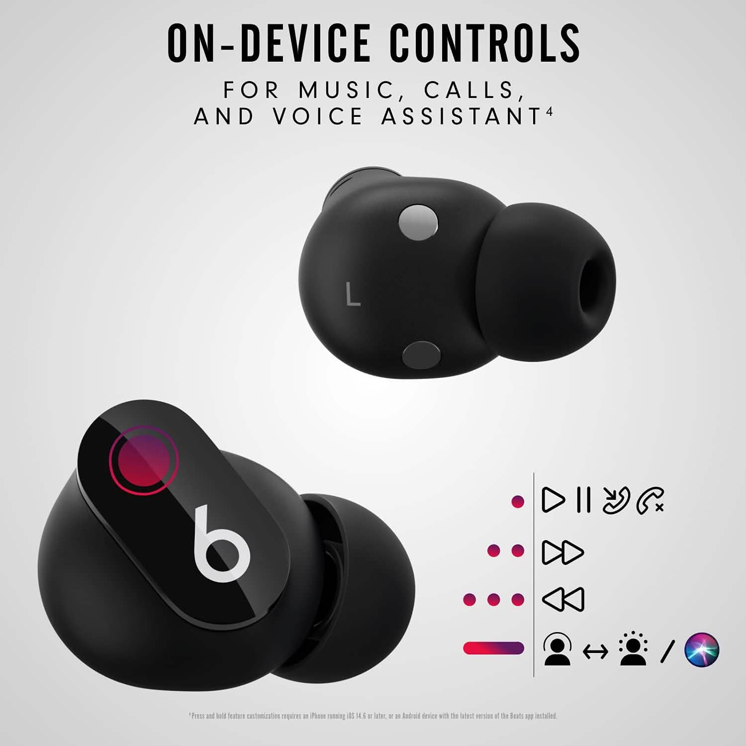 Écouteurs sans fil à réduction de bruit Beats