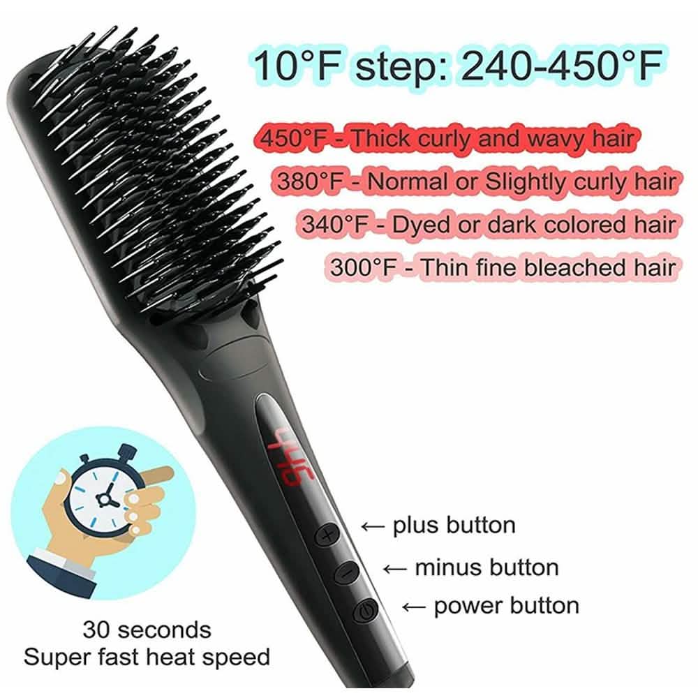 Brosse lissante ionique en céramique Beauty Experts