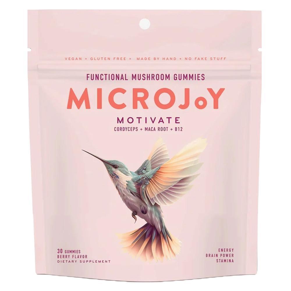 Microjoy - Bonbons Gélifiés aux Champignons « Motivate » (30 Unités)