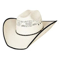 Chapeau de cowboy en paille Bullhide Justin Moore Beer Time (20X)