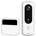 Bell+Howell InView BHDC1 Caméra de sonnette 1080p + Kit de carillon BHCH1A (Blanc) (Reconditionné)
