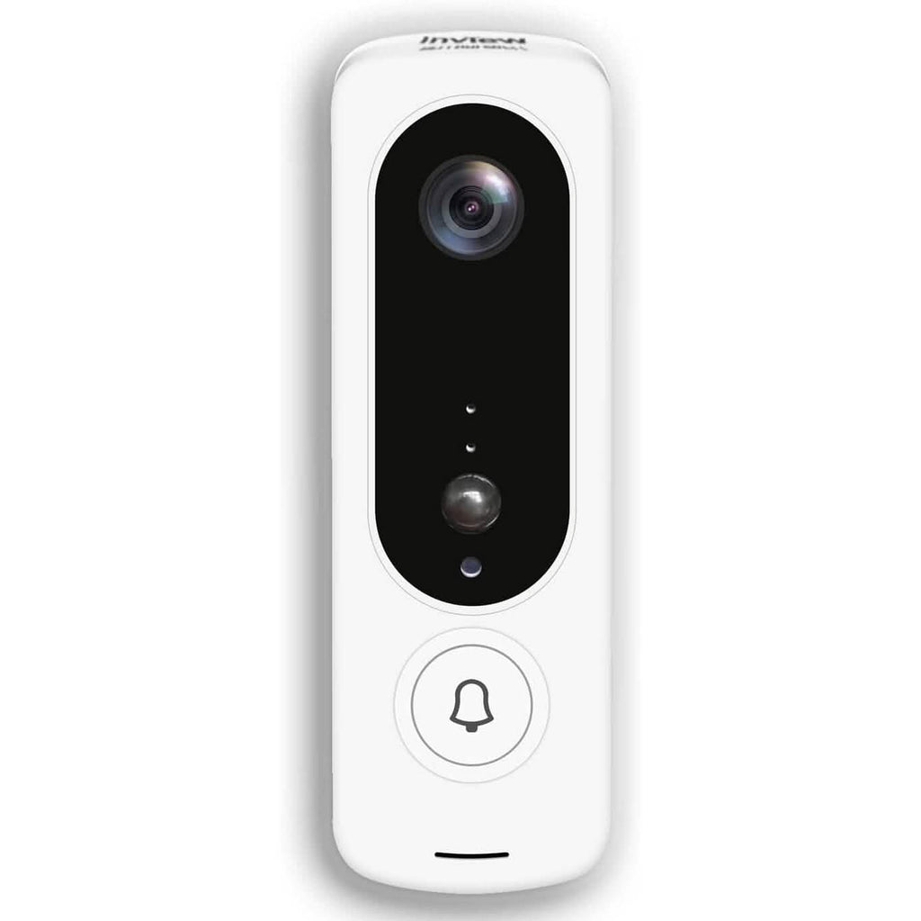 Bell+Howell InView BHDC1 Caméra de sonnette 1080p + Kit de carillon BHCH1A (Blanc) (Reconditionné)