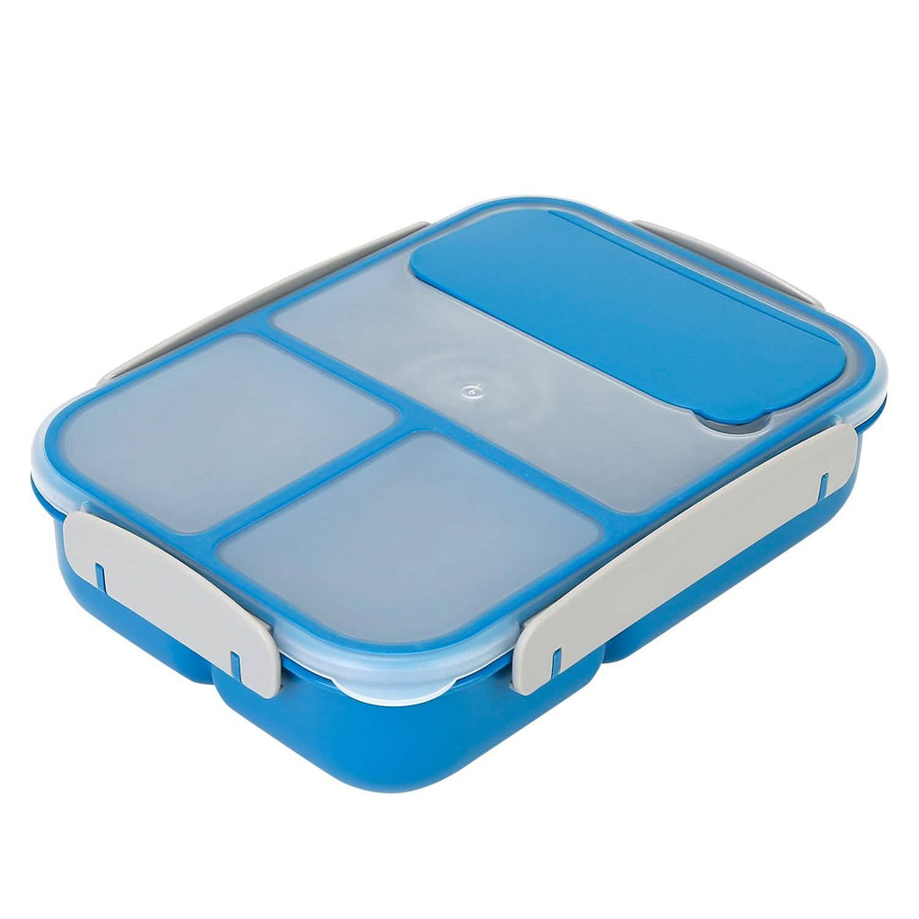 Boîte à Bento Portable avec 3 Compartiments pour Pique-nique et Rangement Alimentaire