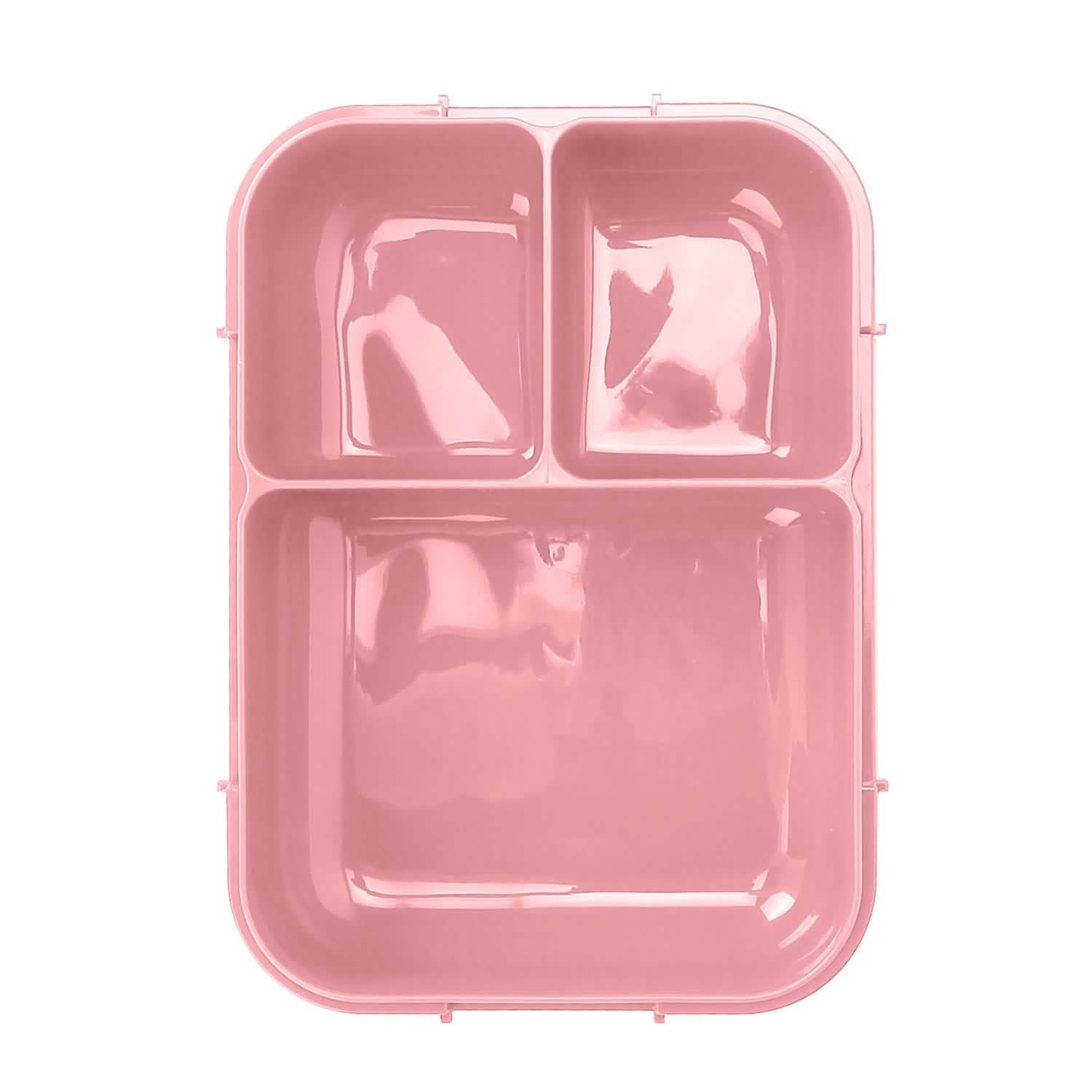 Boîte à Bento Portable avec 3 Compartiments pour Pique-nique et Rangement Alimentaire