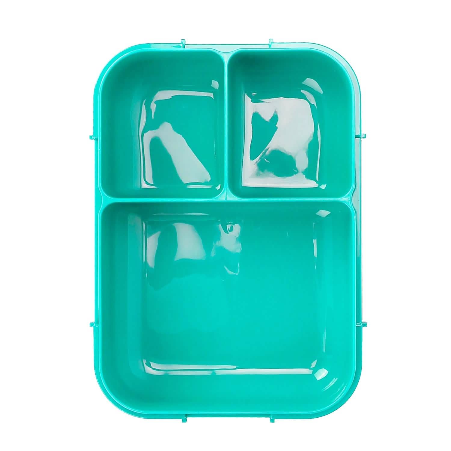 Boîte à Bento Portable avec 3 Compartiments pour Pique-nique et Rangement Alimentaire