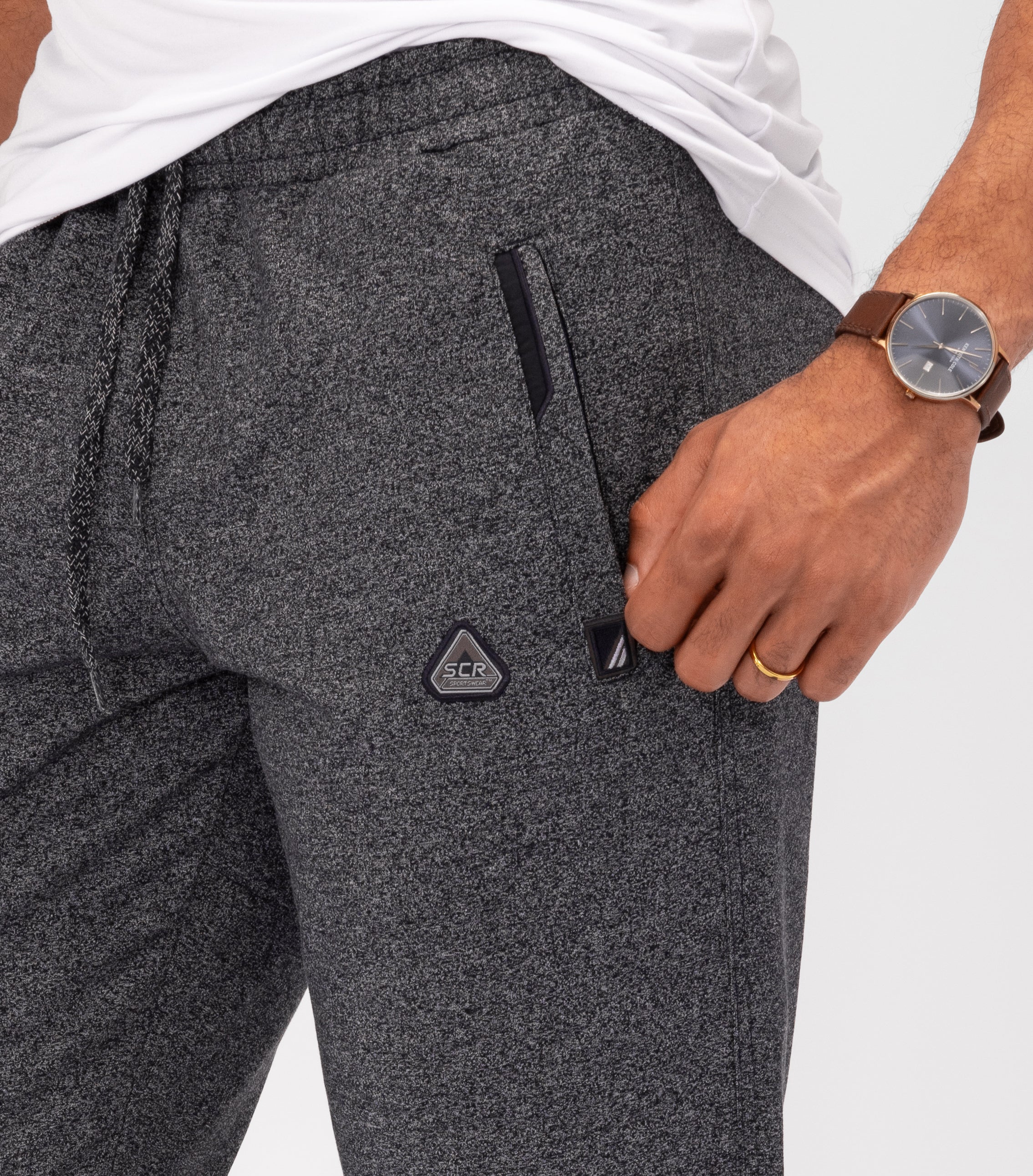 Pantalon de jogging athlétique confortable toute la journée - Fuselé (Coupe longue)