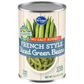 Kroger Haricots Verts Tranchés à la Française Sans Sel Ajouté 411 g