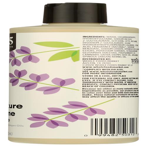Shampooing Hydratation et Brillance au Lavande, Whole Foods Market, 473 ml