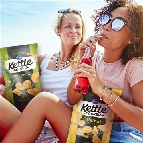 Kroger Original Kettle Cooked Potato Chips 8 oz