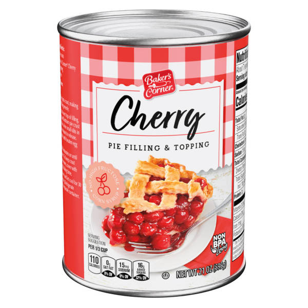 Garniture et nappage pour tarte aux cerises Baker's Corner, 600 g