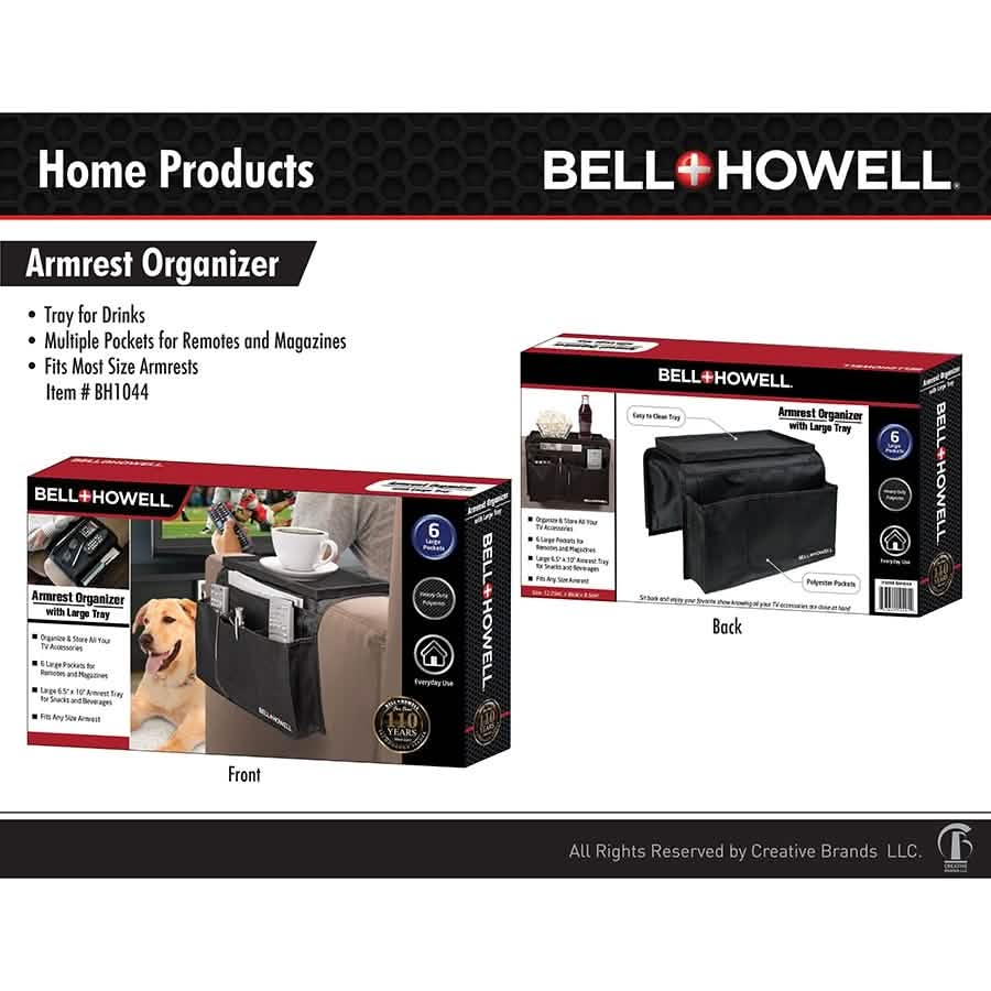 Organisateur d'accoudoir Bell + Howell
