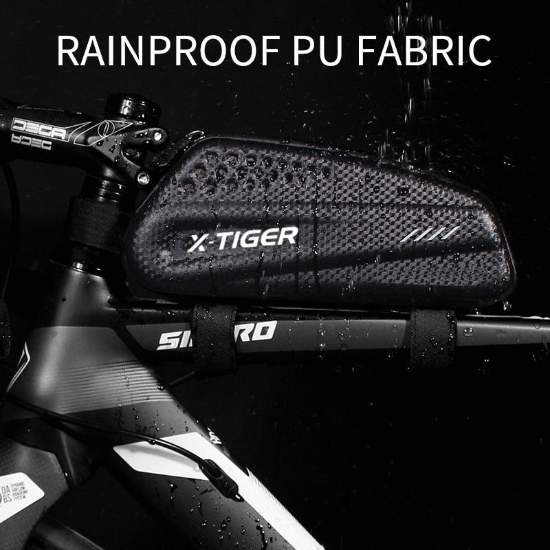 Sac de vélo étanche pour vélo de route 1,2 L Grande capacité Sac arrière sous la selle pour accessoires de vélo Sacoche de selle de vélo Pochette de selle de vélo pour rangement d'accessoires de vélo de montagne et de route