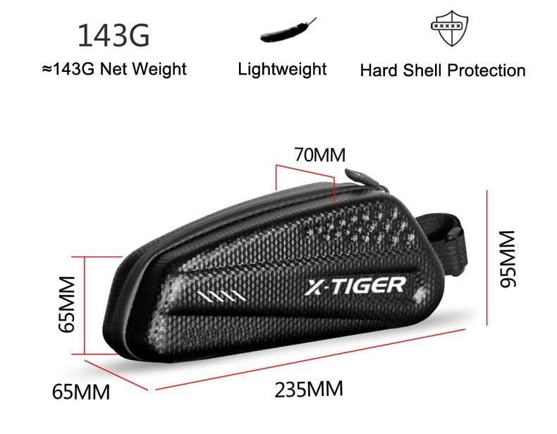 Sac de vélo étanche pour vélo de route 1,2 L Grande capacité Sac arrière sous la selle pour accessoires de vélo Sacoche de selle de vélo Pochette de selle de vélo pour rangement d'accessoires de vélo de montagne et de route