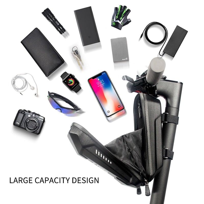Sac de vélo étanche pour vélo de route 1,2 L Grande capacité Sac arrière sous la selle pour accessoires de vélo Sacoche de selle de vélo Pochette de selle de vélo pour rangement d'accessoires de vélo de montagne et de route