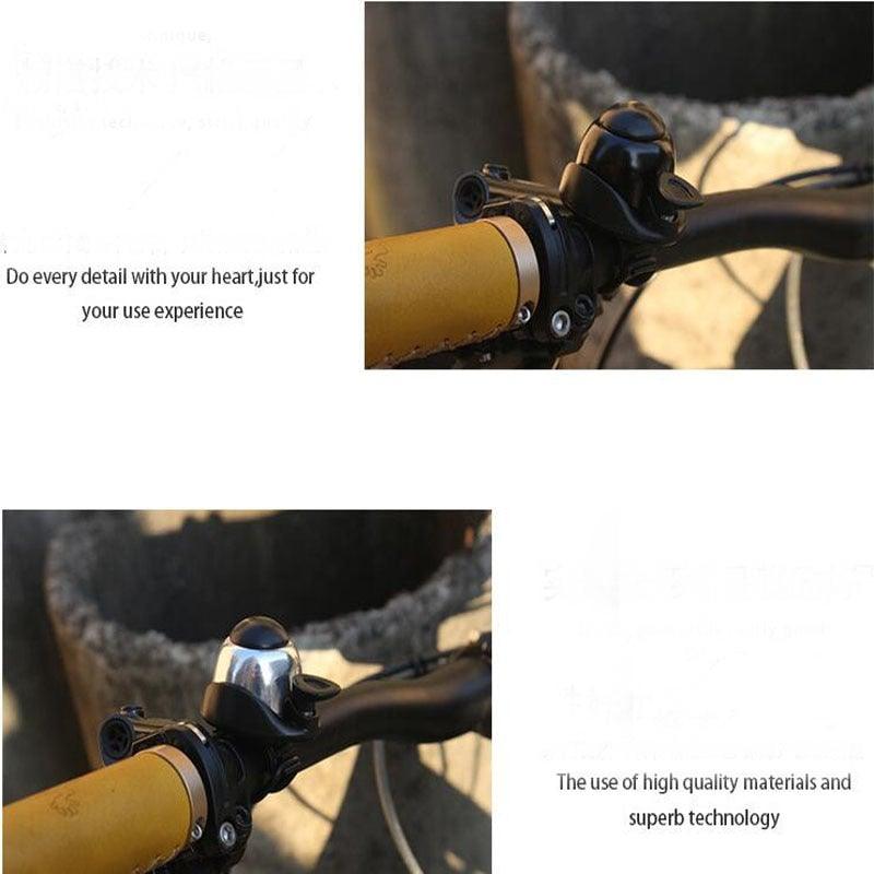 Klaxon de vélo en alliage d'aluminium, klaxon fort, guidon de cyclisme, réglage de rotation à 360°, alarme de vélo, sonnette de vélo de route