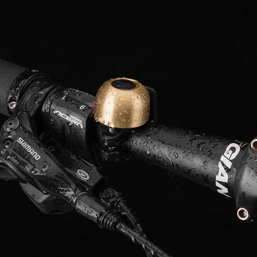 Cloche de vélo, klaxon de vélo classique ordinaire, accessoires de vélo, corps entièrement métallique, tonalité forte et décente, pour adultes et enfants