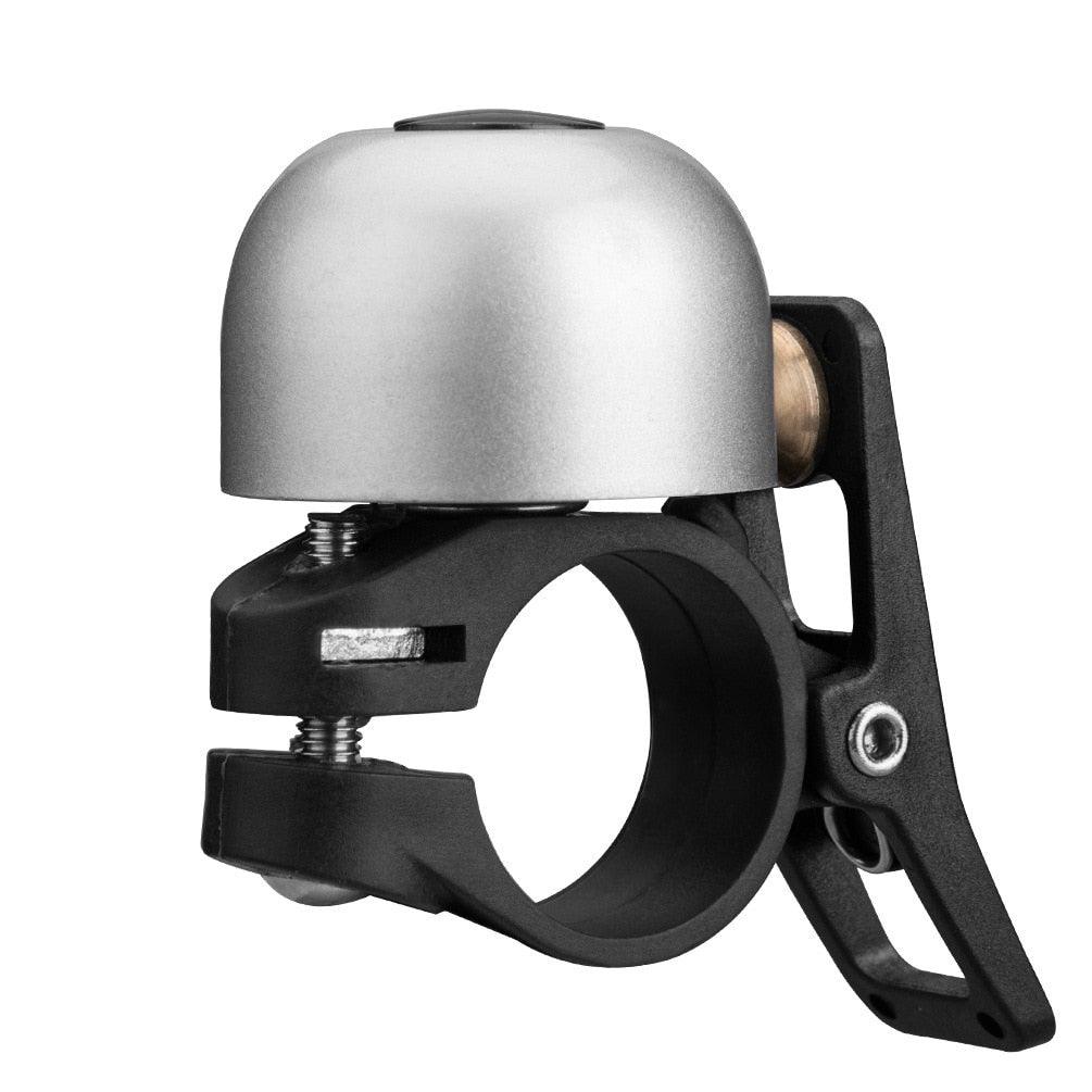 Cloche de vélo, klaxon de vélo classique ordinaire, accessoires de vélo, corps entièrement métallique, tonalité forte et décente, pour adultes et enfants