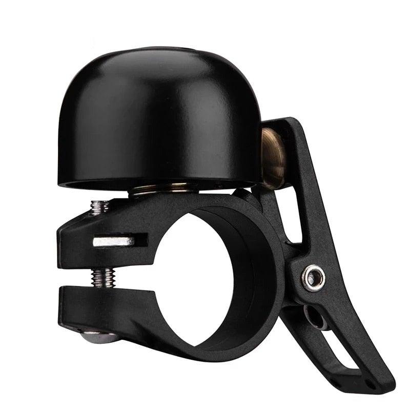 Cloche de vélo, klaxon de vélo classique ordinaire, accessoires de vélo, corps entièrement métallique, tonalité forte et décente, pour adultes et enfants
