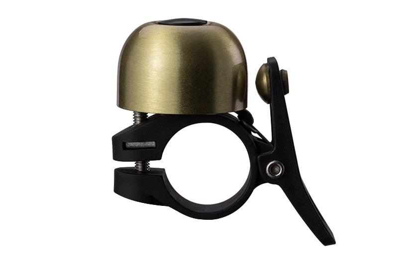 Cloche de vélo, klaxon de vélo classique ordinaire, accessoires de vélo, corps entièrement métallique, tonalité forte et décente, pour adultes et enfants