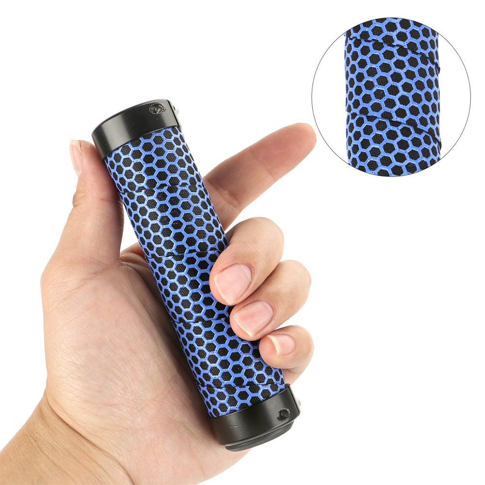 Poignées de vélo écologiques antidérapantes embout de guidon confortables pour vélo de route, doubles poignées de vélo souples et antidérapantes, confortables et absorbant les chocs pour VTT, Beach Cruiser, trottinette, vélo pliant