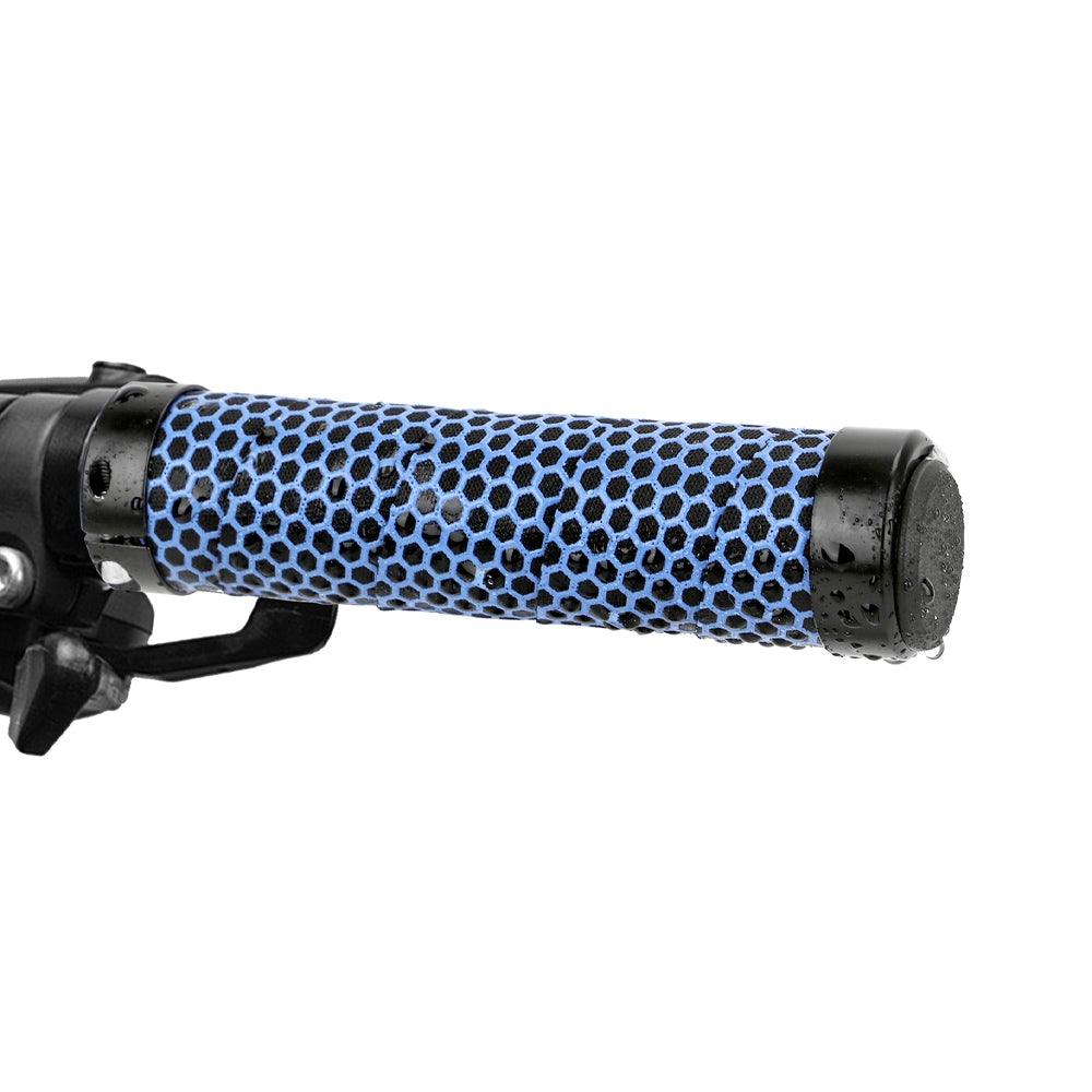 Poignées de vélo écologiques antidérapantes embout de guidon confortables pour vélo de route, doubles poignées de vélo souples et antidérapantes, confortables et absorbant les chocs pour VTT, Beach Cruiser, trottinette, vélo pliant