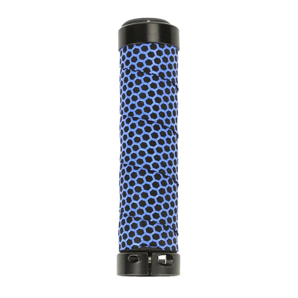 Poignées de vélo écologiques antidérapantes embout de guidon confortables pour vélo de route, doubles poignées de vélo souples et antidérapantes, confortables et absorbant les chocs pour VTT, Beach Cruiser, trottinette, vélo pliant