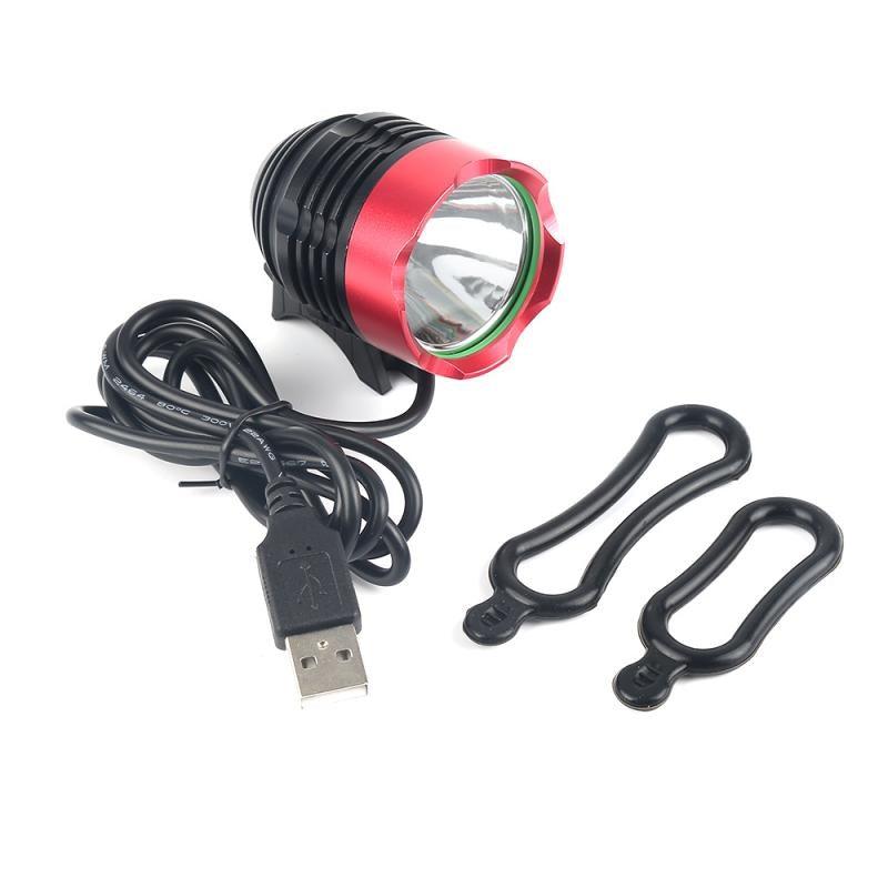 Éclairage Vélo Avant LED Rechargeable Lampe Frontale Étanche Alimentée par Batterie Lampe Torche Lumineuse Phare de Vélo Étanche LED Lampe Vélo VTT Avant Lampe Frontale Vélo 1200 Lm