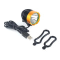 Éclairage Vélo Avant LED Rechargeable Lampe Frontale Étanche Alimentée par Batterie Lampe Torche Lumineuse Phare de Vélo Étanche LED Lampe Vélo VTT Avant Lampe Frontale Vélo 1200 Lm