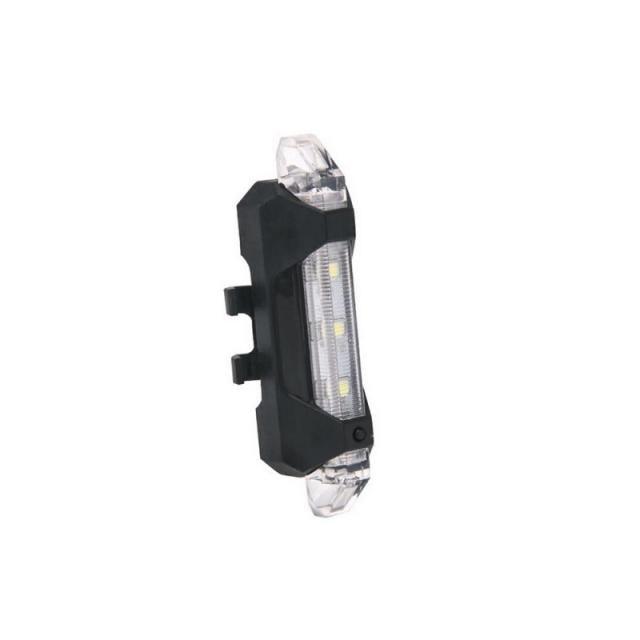 Feu arrière de vélo LED, rechargeable par USB, lampe VTT étanche, feu avant et arrière de vélo, feu de trottinette, phare arrière de vélo clignotant, lampe de sécurité d'avertissement pour le cyclisme