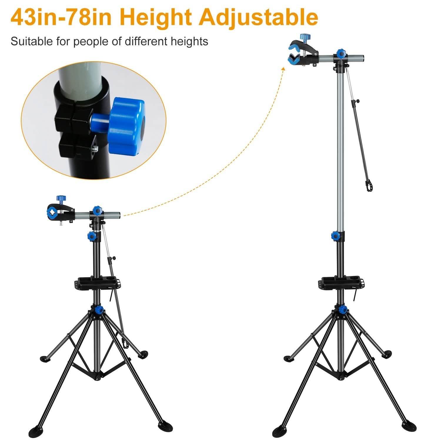 Support de Réparation de Vélo Pliable