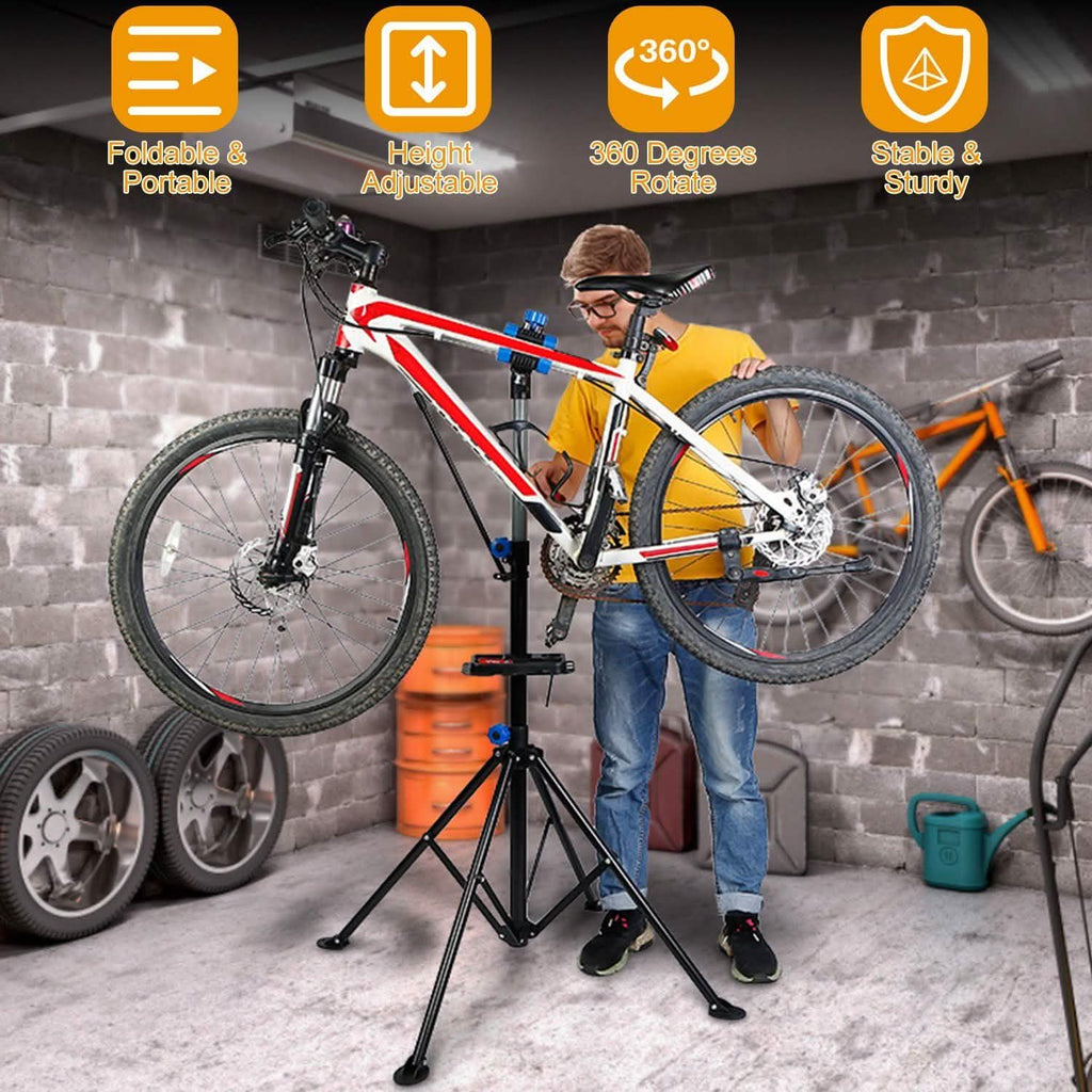 Support de Réparation de Vélo Pliable