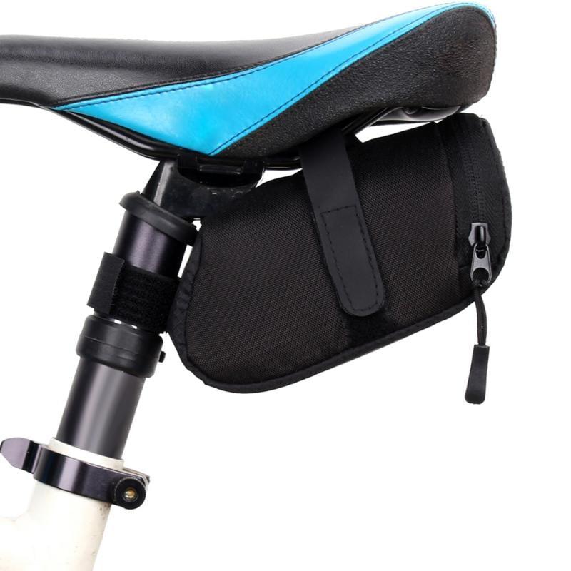 Sac étanche pour vélo Sac de rangement étanche pour vélo Sacoche de selle Pochette de cyclisme Accessoires Sac de vélo Sac de vélo sous la selle Sacoche de vélo étanche pour VTT et vélos de route pour le rangement des accessoires de cyclisme et des outils