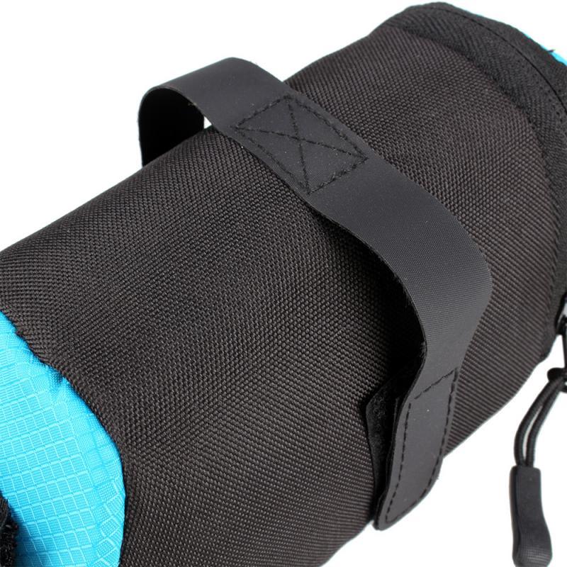 Sac étanche pour vélo Sac de rangement étanche pour vélo Sacoche de selle Pochette de cyclisme Accessoires Sac de vélo Sac de vélo sous la selle Sacoche de vélo étanche pour VTT et vélos de route pour le rangement des accessoires de cyclisme et des outils