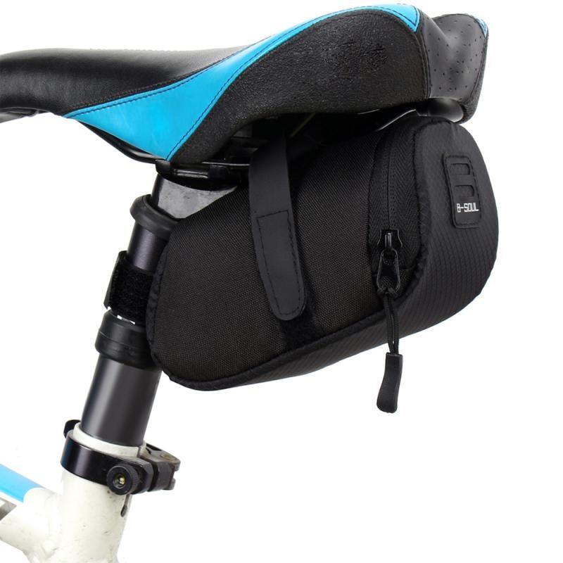 Sac étanche pour vélo Sac de rangement étanche pour vélo Sacoche de selle Pochette de cyclisme Accessoires Sac de vélo Sac de vélo sous la selle Sacoche de vélo étanche pour VTT et vélos de route pour le rangement des accessoires de cyclisme et des outils