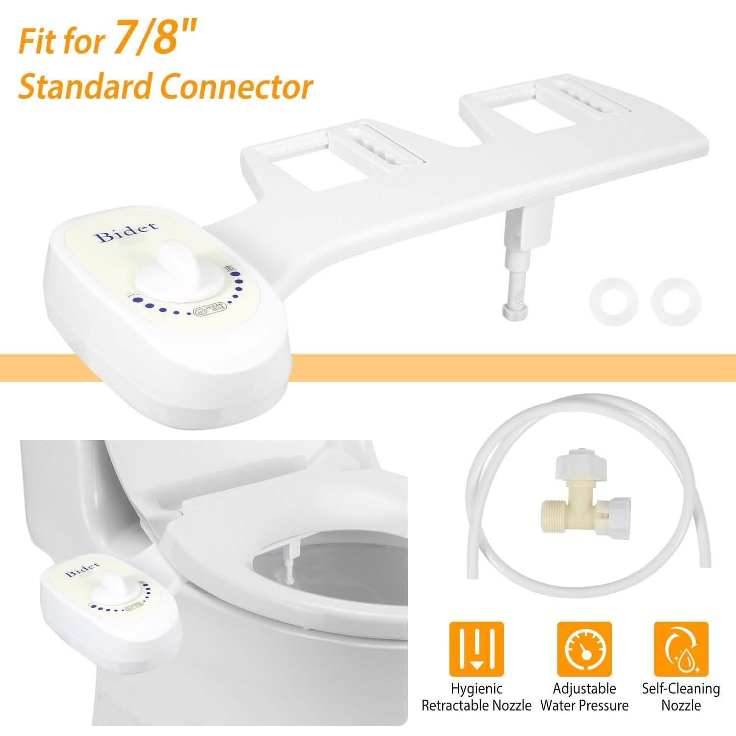Jet d'eau fraîche pour bidet