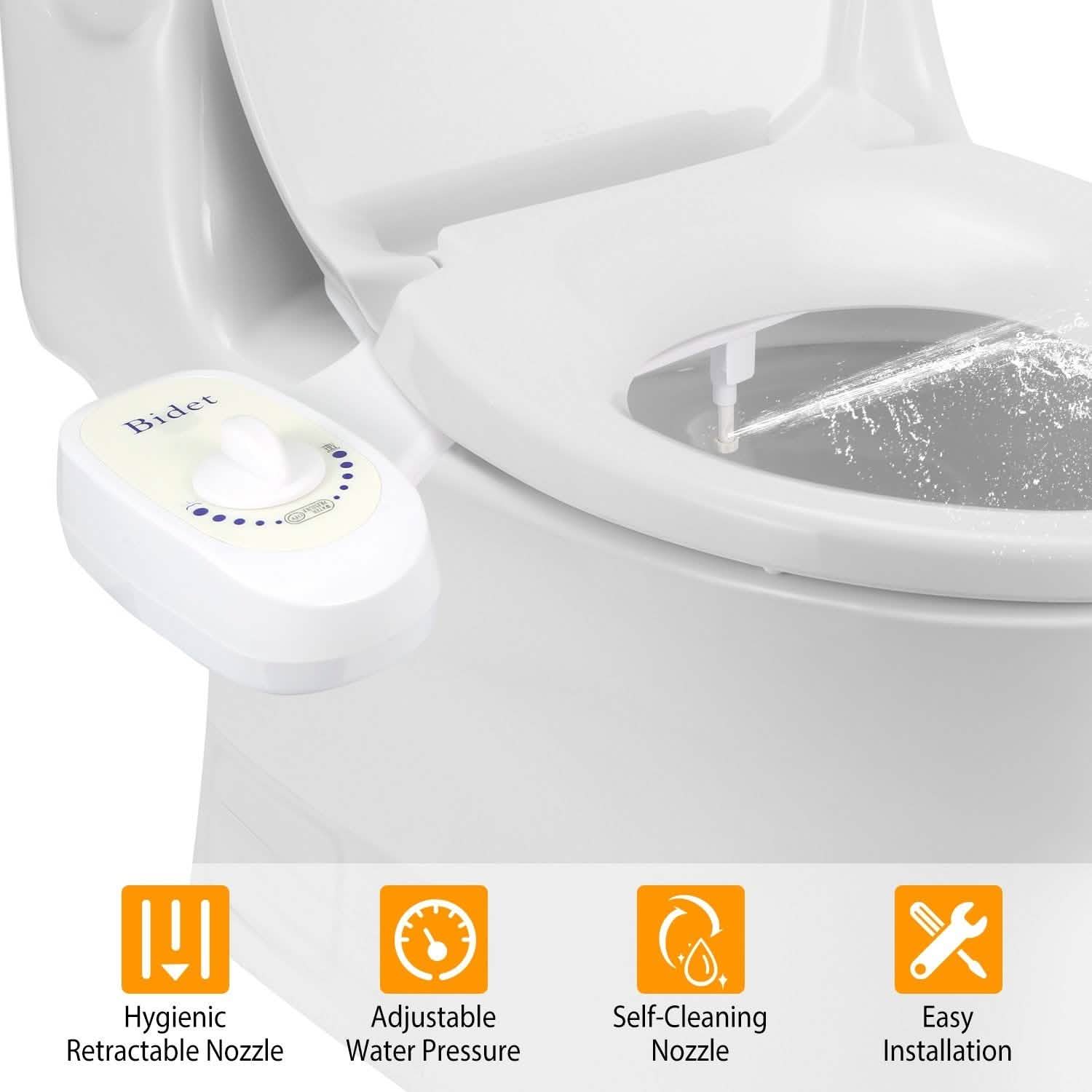 Jet d'eau fraîche pour bidet