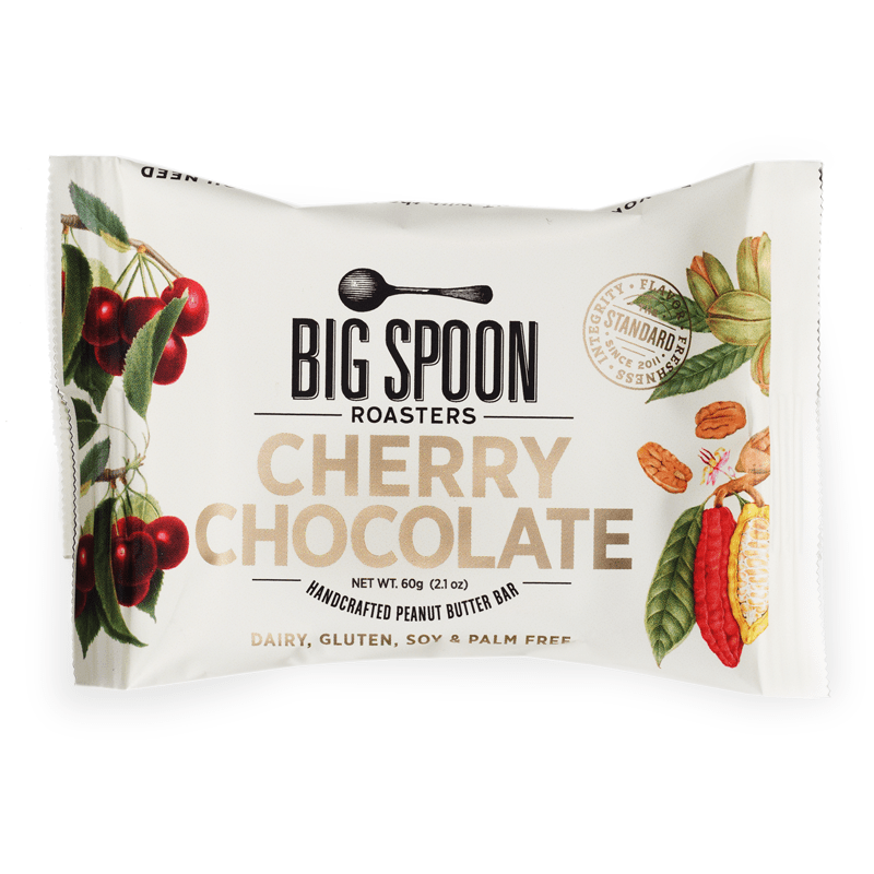 Big Spoon Roasters - Barre de beurre de noix « Cerise Chocolat » (60g)