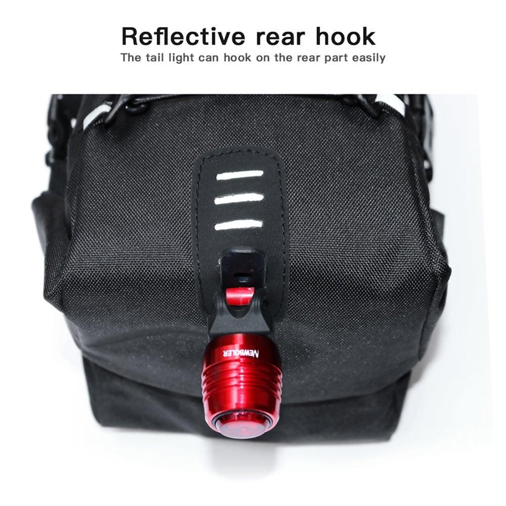 Sac de Vélo Imperméable Grande Capacité Sacoche de Vélo Pliable pour Vélo de Route Sac de Rangement Arrière pour Vélo Sac de Selle Imperméable Roulable Sac Arrière pour Vélo Noir 13L