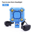 Klaxon de vélo 4 lampes Cyclisme Lumière 1200mAh Klaxon électrique Étanche USB Rechargeable Alarme Sonore Sécurité Klaxon de vélo Yeux brillants Entièrement étanche Lumen Phare rechargeable pour VTT et vélo de route
