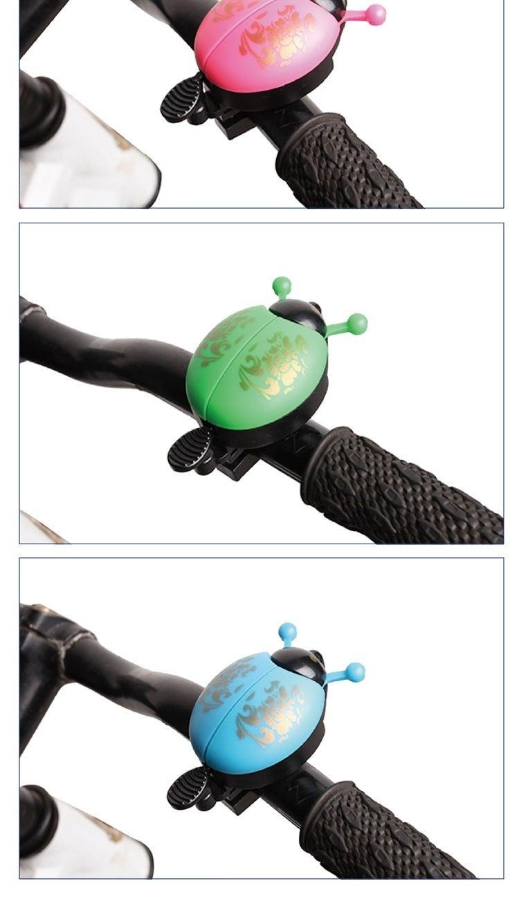 Sonnettes de vélo Avertisseur klaxon Coccinelle Sonnette Coccinelle Klaxon Sonnettes de vélo en métal Klaxon Guidon Accessoires de sécurité pour vélo Coccinelle Klaxon de vélo fort