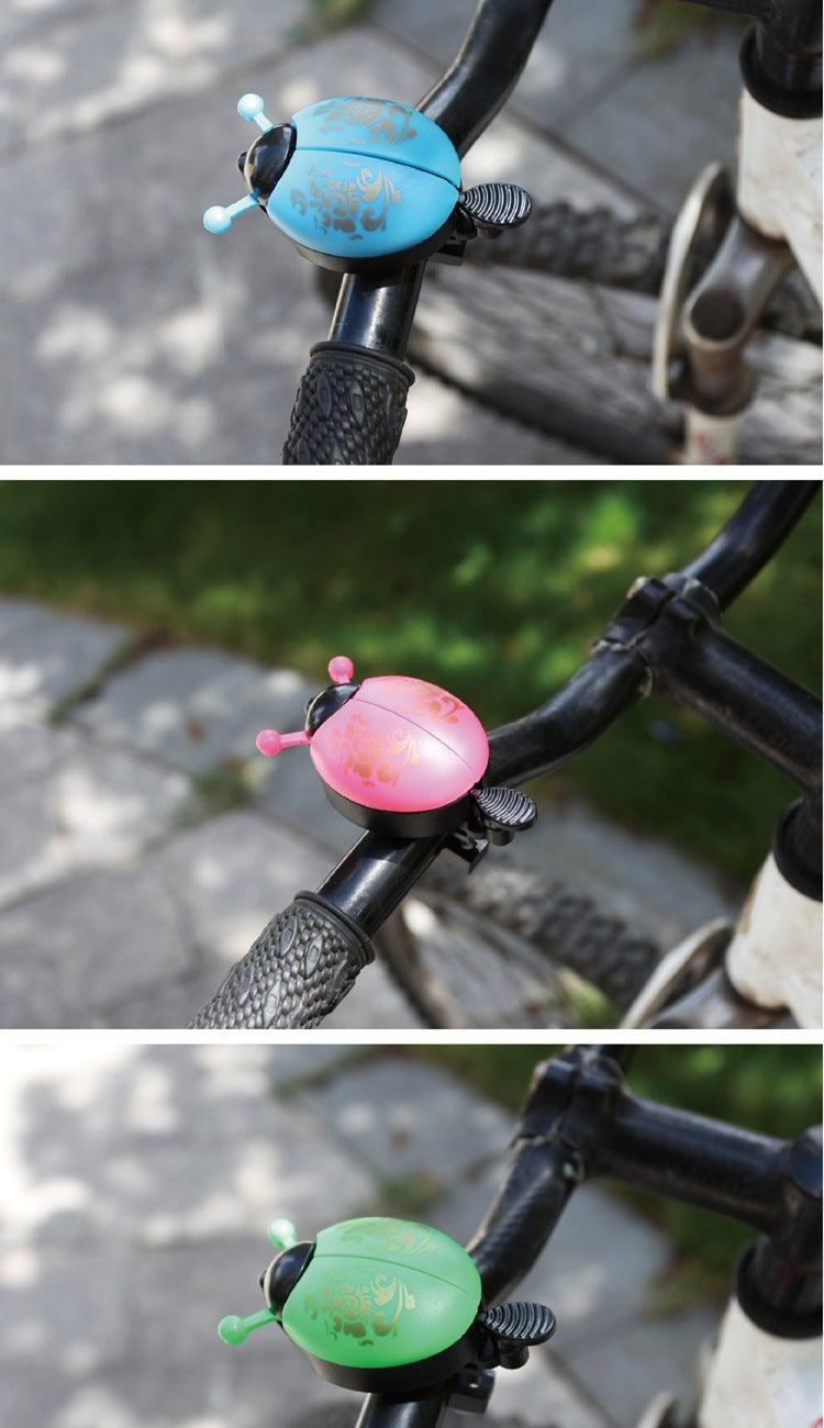 Sonnettes de vélo Avertisseur klaxon Coccinelle Sonnette Coccinelle Klaxon Sonnettes de vélo en métal Klaxon Guidon Accessoires de sécurité pour vélo Coccinelle Klaxon de vélo fort