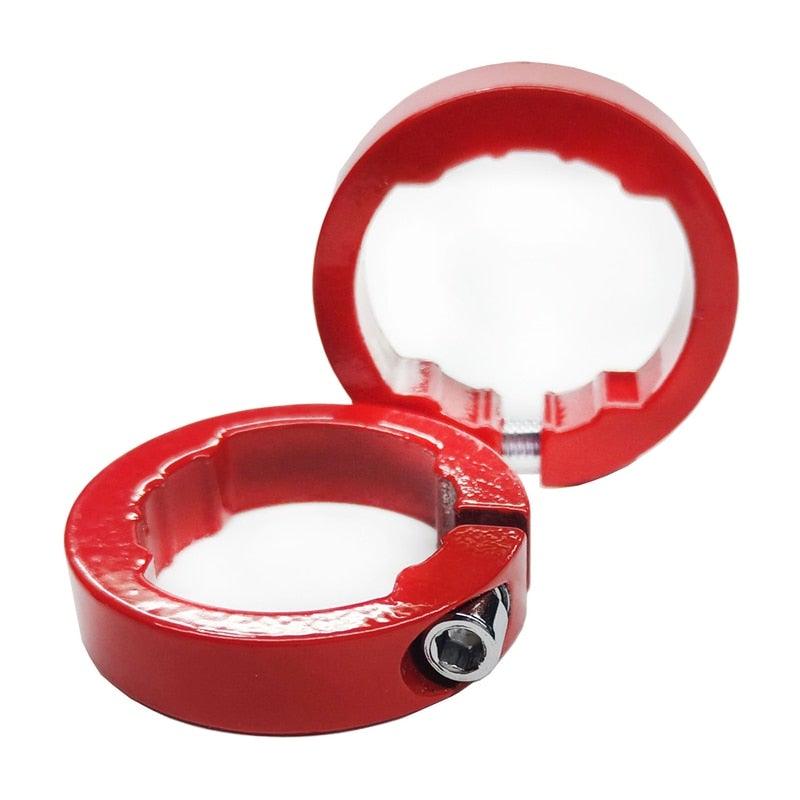 Poignées de vélo ergonomiques, embouts de guidon, poignées confortables, poignées de vélo ergonomiques, absorption des chocs, poignées de VTT, poignées antidérapantes, anneaux en alliage d'aluminium pour vélo