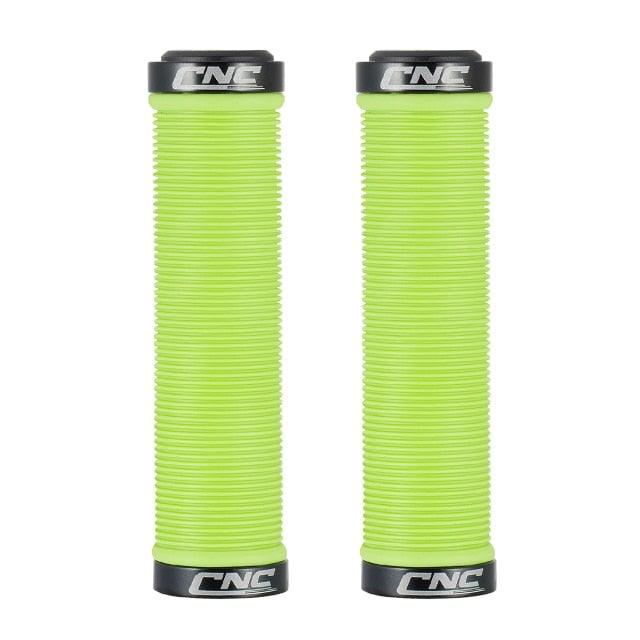 Poignées de vélo, verrouillables, pour VTT, en gel de silicone, poignées de cyclisme, antidérapantes, pour VTT et trottinettes