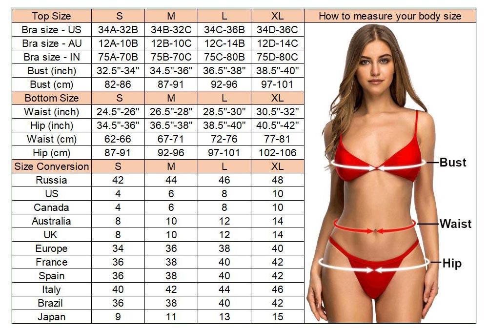 Maillot de bain bikini push-up femme, maillot de bain deux pièces pour femme, ensemble bikini avec bonnet, maillot de bain pour femme, bikini triangle, deux pièces, maillot de bain bandeau, col en V, maillot de bain push-up licou.