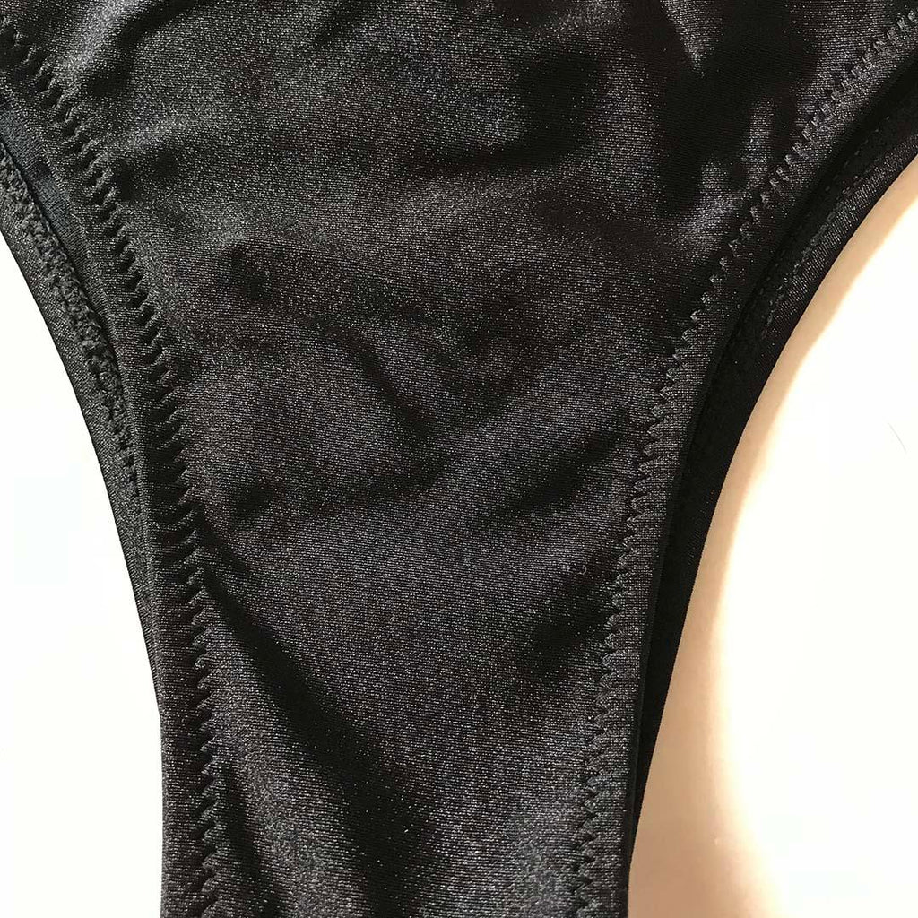 Maillot de bain bikini push-up femme, maillot de bain deux pièces pour femme, ensemble bikini avec bonnet, maillot de bain pour femme, bikini triangle, deux pièces, maillot de bain bandeau, col en V, maillot de bain push-up licou.