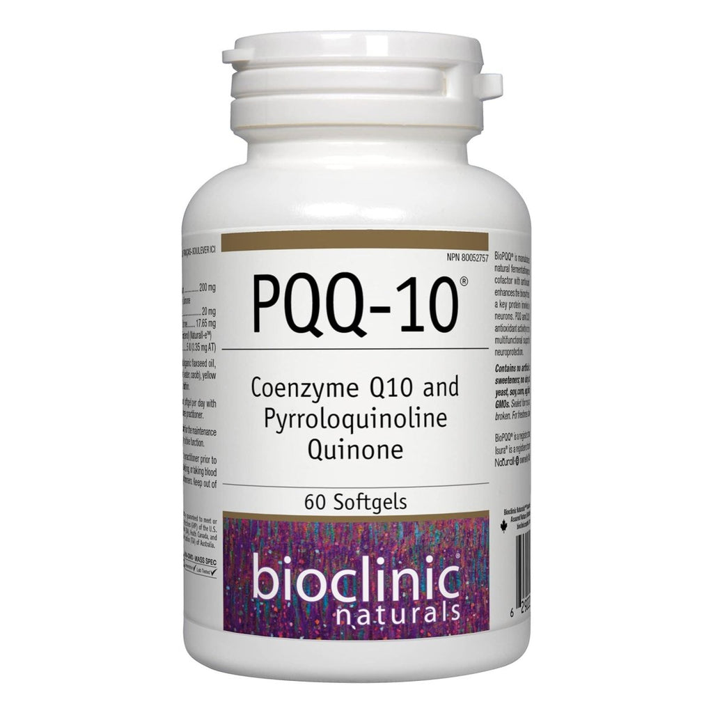 Bioclinic Naturals CerebroVital PQQ-10 60 Gélules
