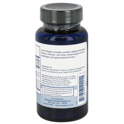 BioGenesis Nutraceuticals Complexe Réparateur Gastrique 60 gélules